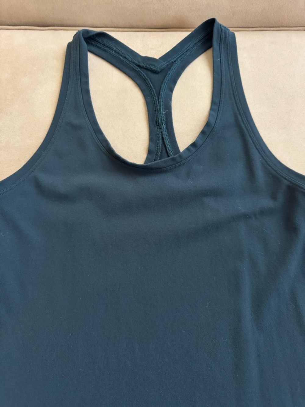 Lululemon Cool Racerback II tank top size 12 nocturnal teal - Picture 8 of 11
